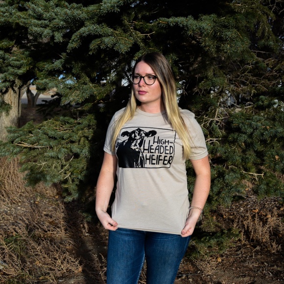 High Headed Heifer Tee - Picture 2 of 3